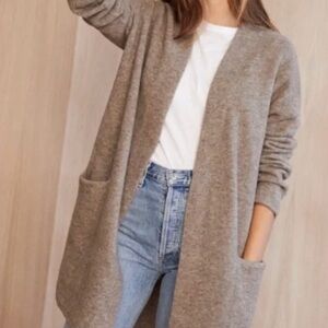 🧡 Jenni Kayne Sweater Coat/ Cardigan, color: Greyish tan, size: M 🧡